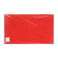 Папка с 100 вкладышами А4, 700 мкм, Calligrata, текстура &laquo;песок&raquo;, красная