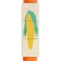 Кубики деревянные на оси «Овощи» , 3 кубика Кубики деревянные на оси «Овощи» , 3 кубика