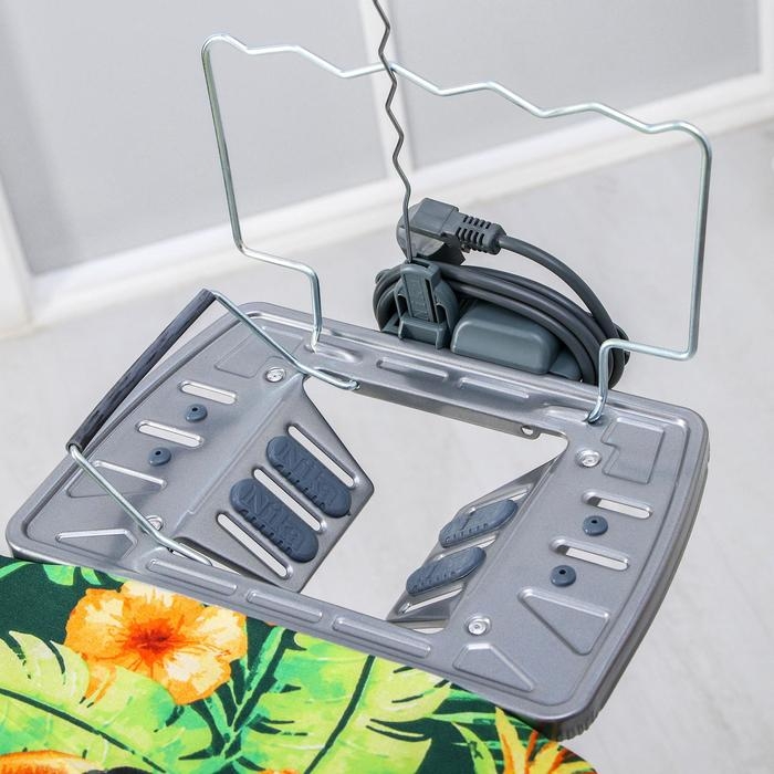 Доска гладильная Nika «Эльза де люкс», 124×40 см, металл, регулируемая высота до 93 см рисунок микс Доска гладильная Nika «Эльза де люкс», 124×40 см, металл, регулируемая высота до 93 см рисунок микс