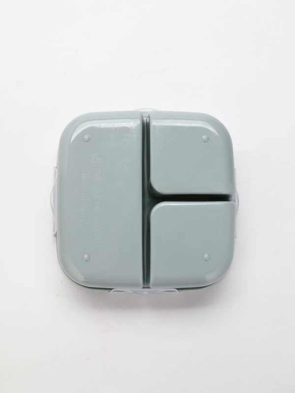 Ланч - бокс с секциями и ложкой «Коты», 17,8 х 17,8 х 7 см