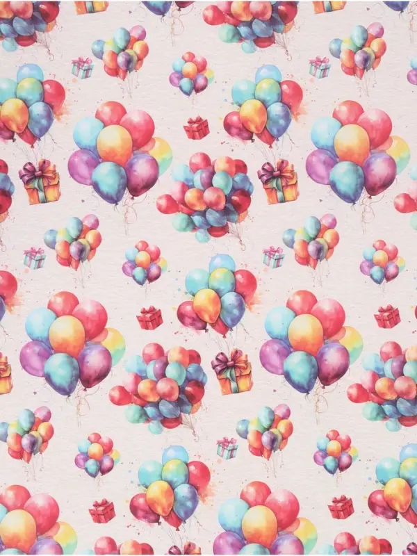 Бумага упаковочная крафт &laquo;Подарок&raquo;, 70&times;100 см, 1 лист