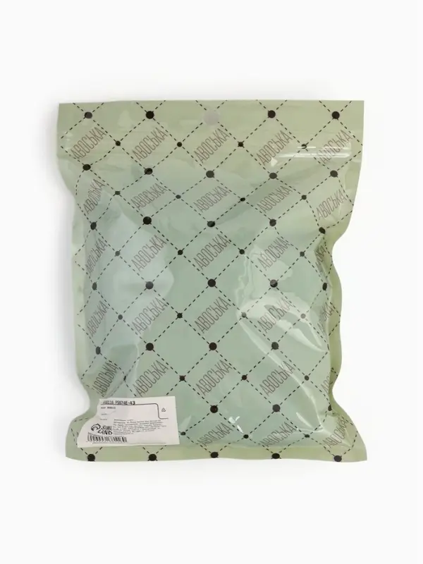 Сумка - авоська плетёная, клетка 1.5 см, синяя