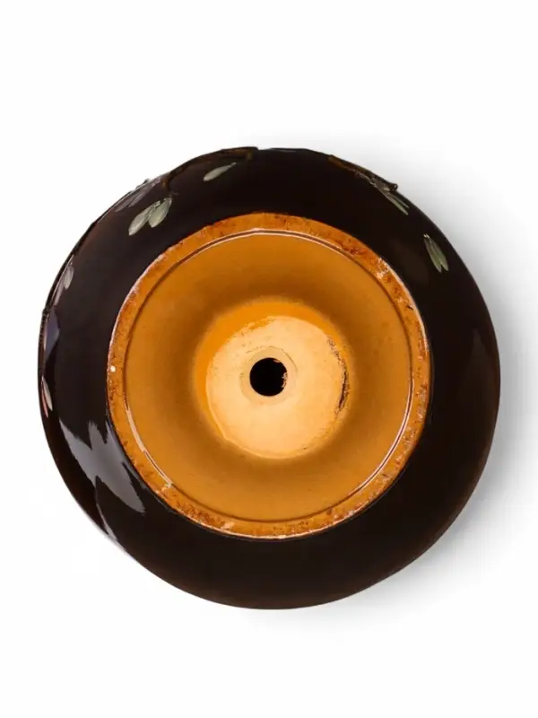 Горшок цветочный поддоном 5 л, керамика, Миндаль (М) Горшок цветочный поддоном 5 л, керамика, Миндаль (М)