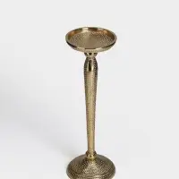 Подсвечник &laquo;Звездная пыль&raquo;, 9.5&times;9.5&times;29.5 см, алюминий