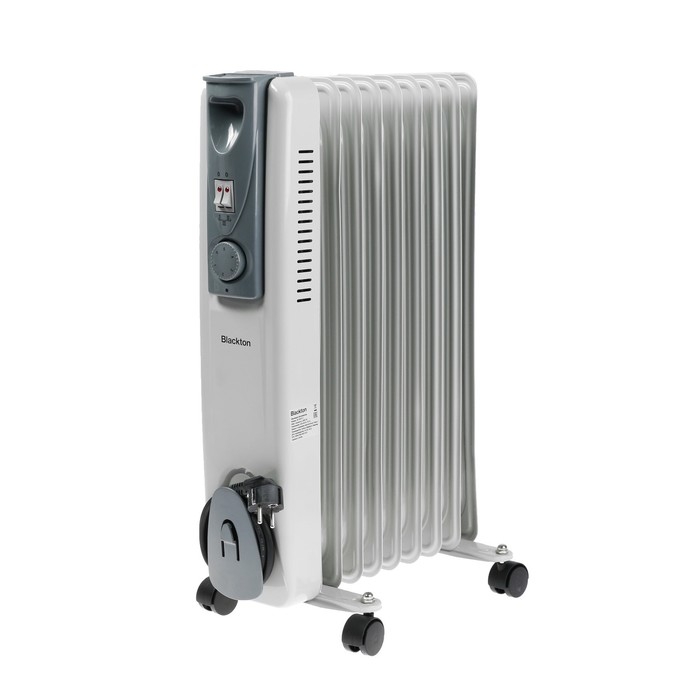 Обогреватель Blackton Bt OH2111, масляный, напольный, 2000 Вт, 20 м², 7 секций, белый Обогреватель Blackton Bt OH2111, масляный, напольный, 2000 Вт, 20 м², 7 секций, белый