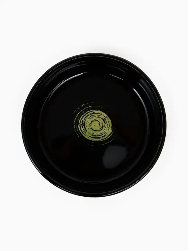 Миска &laquo;Путь&raquo;, 250 мл, 11.5&times;11.5&times;4.5 см, керамика, чёрная
