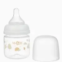Бутылочка для кормления, широкое горло &Oslash;50 мм, +0мес., 120 мл, M&B