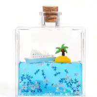 Сувенир-антистресс жидкостный &laquo;Море и пальмы&raquo; 7.9&times;2.7&times;10 см