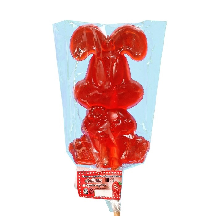 Карамель леденцовая &ldquo;Заяц&rdquo; ассорти, 80 г