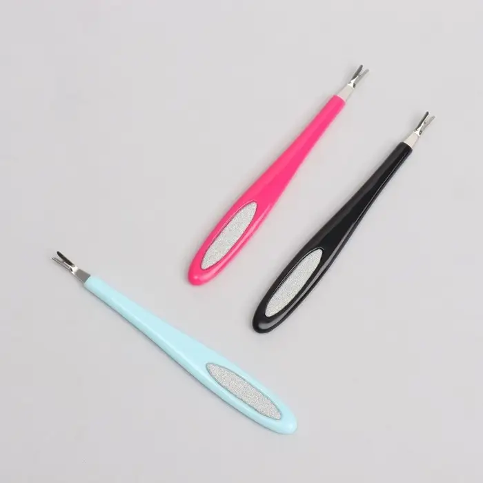 Триммер для кутикулы, с пилкой, 10.5 см, МИКС