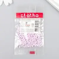 Бисер "Zlatka" 08/0, 3 мм, 10 г 0978 св.сиреневый