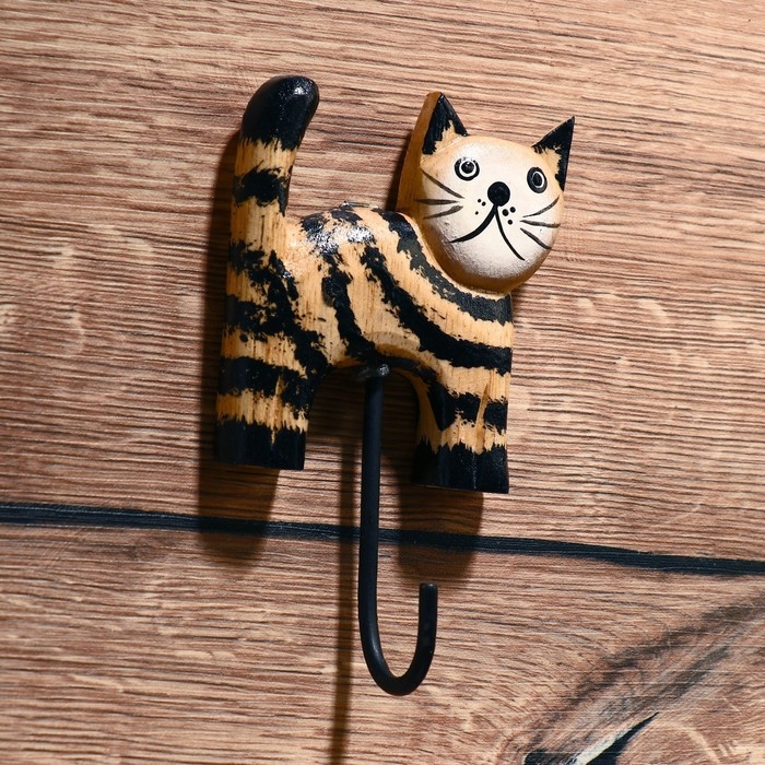 Декоративный крючок Декоративный крючок "Котик" 10х3х13 см