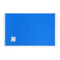 Папка с 10 вкладышами А4, 500 мкм, Calligrata, текстура &laquo;песок&raquo;, синяя