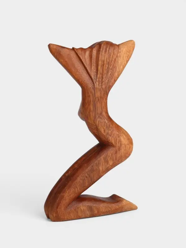 Абстракция &laquo;Красота&raquo;, 14&times;4&times;25 см, дерево суар