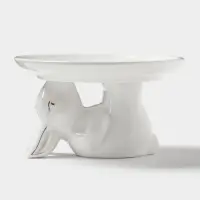 Блюдо для десертов Доляна &laquo;Зайка в золотом&raquo;, 16&times;9.5 см