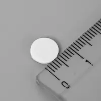 Клейкая лента двухсторонняя "Круглый белый" диаметр 0,8 см на листе 414 шт