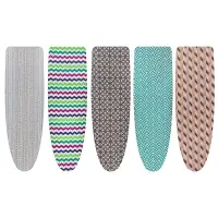 VETTA Чехол для гладильной доски на резинке, полиэстер, подкладка поролон, 130х50см, 5 дизайнов