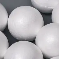 Шар из пенопласта для поделок и творчества, набор 20 шт., 7 см
