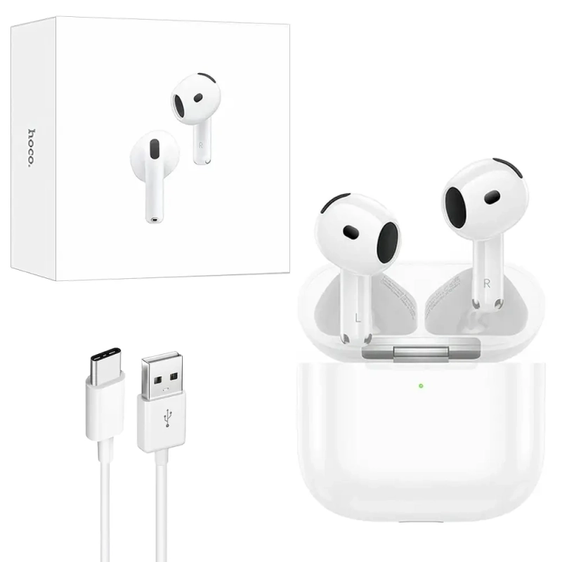 Гарнитура EW83 Bluetooth True Wireless Stereo Headset HOCO белая