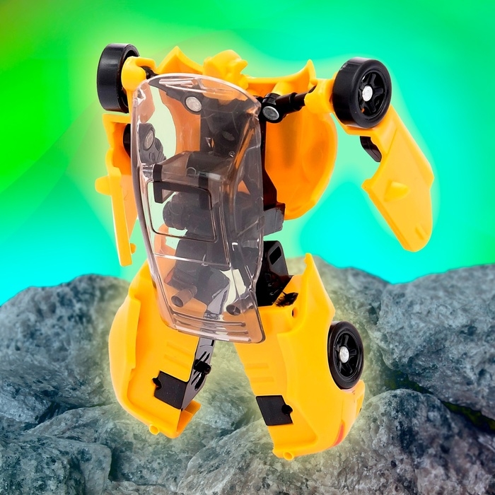 Робот «Спорт-купе», трансформируется, цвет жёлтый Робот «Спорт-купе», трансформируется, цвет жёлтый
