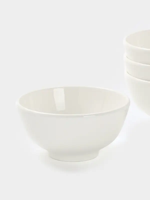 Набор салатников 4 шт толстостенный 12,5х12,5х6,5 Набор салатников 4 шт толстостенный 12,5х12,5х6,5 "White Label"