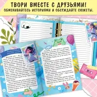 Набор &laquo;Создай свой сюжет. Противостояние школьных клубов&raquo;, 2в1, с брелоком, Аниме