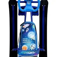 Снегокат &laquo;Тимка спорт 4-1&raquo; Космический, со спинкой, синий, ТС4-1 М/К Nika Kids