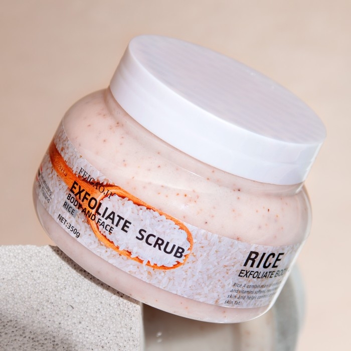 Скраб для тела рисовый, 380 гр Скраб для тела рисовый, 380 гр