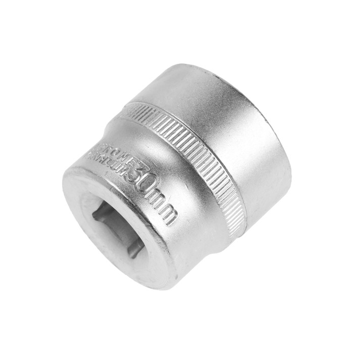 Головка торцевая шестигранная ТУНДРА, под квадрат 1/2 Головка торцевая шестигранная ТУНДРА, под квадрат 1/2", 30 мм, CrV