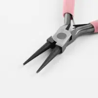 Круглогубцы для рукоделия, 12.5&times;6.5 см, розовые