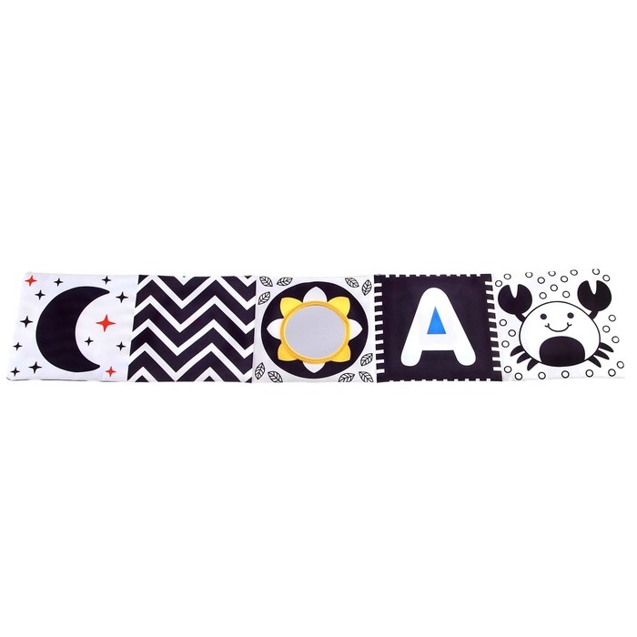 Мягкая книжка-бортик на кроватку по методике Г. Домана «Малыши», с шуршалкой Мягкая книжка-бортик на кроватку по методике Г. Домана «Малыши», с шуршалкой