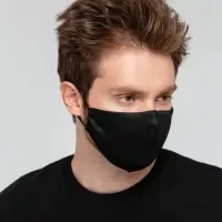 Маска для лица, черная Маска для лица, черная