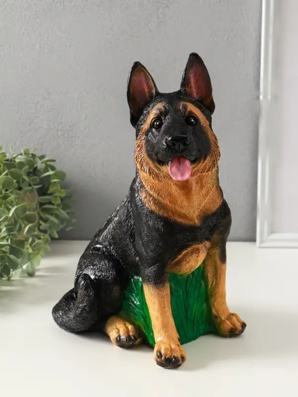 Копилка для денег &laquo;Овчарка средняя&raquo;, гипс, 32&times;23&times;16 см