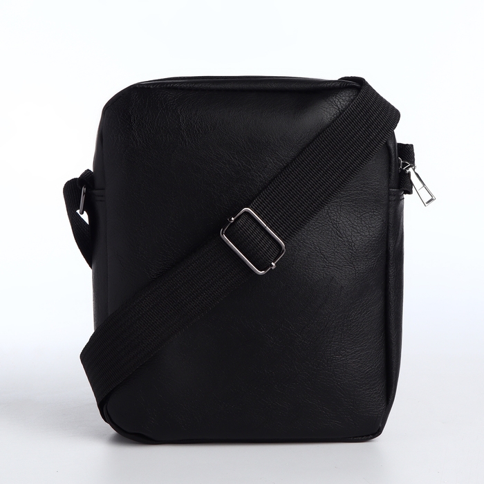 Сумка мужская на молнии, цвет чёрный Сумка мужская на молнии, цвет чёрный