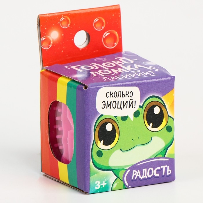 Головоломка лабиринт с шариком «Радость» Головоломка лабиринт с шариком «Радость»