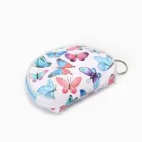 Кошелёк-монетница на молнии, 12&times;3.5&times;8.5 см, МИКС