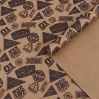 Бумага упаковочная крафт &laquo;Самому лучшему&raquo;, 70&times;100 см