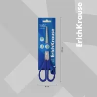 Ножницы ErichKrause EasyCut, 19 см, улучшенная заточка, ударопрочный пластик, блистер, МИКС