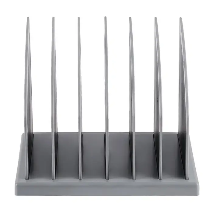 Лоток-сортер для журналов и бумаг сборный, 6 отделений, серый