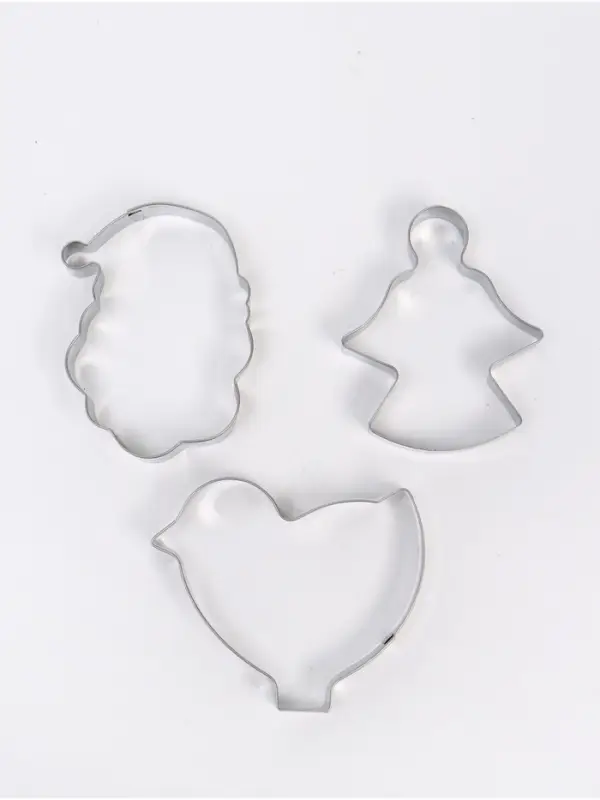 Формы для вырезания печенья &laquo;Новогодние сладости&raquo;, набор 10 шт., нержавеющая сталь