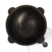 Казан, 8 л, круглое дно, алюминиевая крышка, чугун