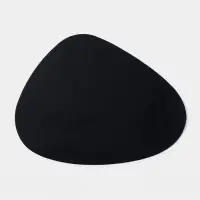 Салфетка сервировочная на стол Доляна &laquo;Тэм&raquo;, 45&times;35 см, чёрная