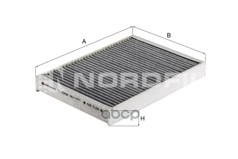 Фильтр салона NORDFIL арт. CN1042K