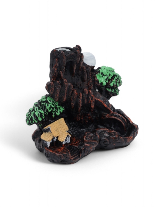 Подставка для благовоний "Деревенька в гора×" 10×12,5 см