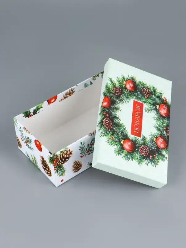 Набор подарочных новогодних коробок 10 в 1 «Новогодние мечты», 30×19×11.5 - 12×6.5×4 см Набор подарочных новогодних коробок 10 в 1 «Новогодние мечты», 30×19×11.5 - 12×6.5×4 см