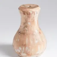 Ваза для сухоцветов &laquo;Сильва&raquo;, 11&times;11&times;15 см, дерево джати, бежевая
