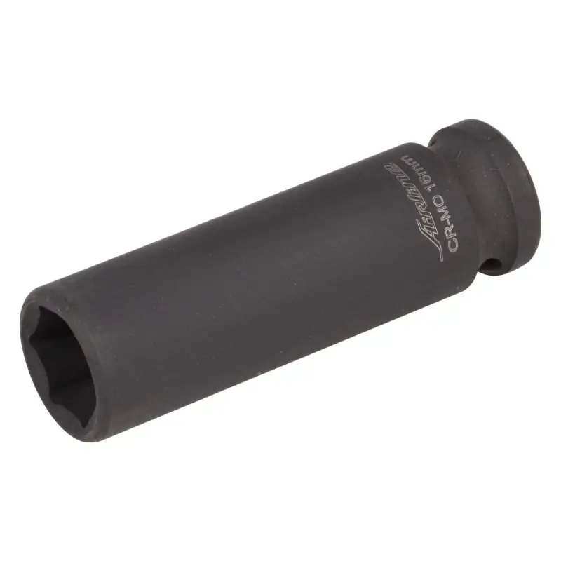 Головка ударная торцевая 1/2"DR шестигранная 16мм, L=78мм