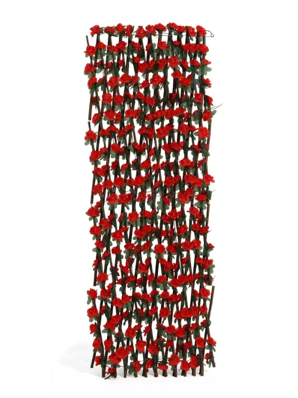 Ограждение декоративное &laquo;Розы&raquo; 200&times;75 см, Greengo