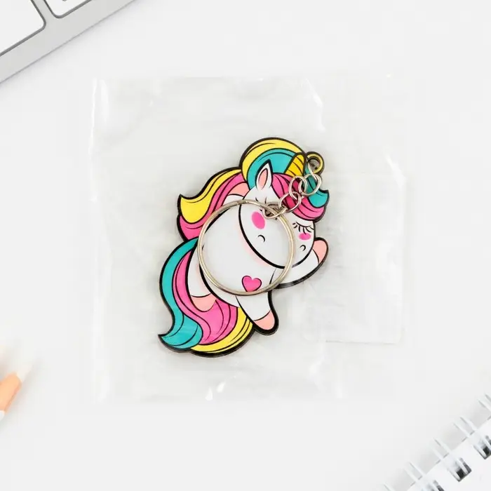 Брелок для ключей деревянный «Единорог», 5 х 6 см Брелок для ключей деревянный «Единорог», 5 х 6 см