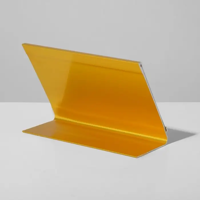 Подставка под визитки 8,5×6×3,5 см, цвет золото